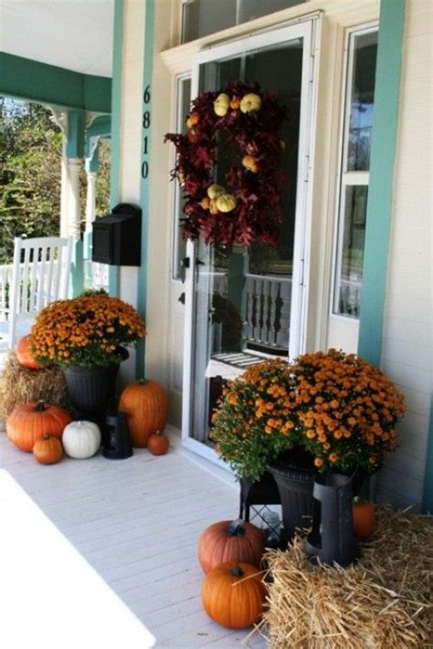 Fall Decorations Fall Front Porch Decor Fall Front Door Fall Outdoor