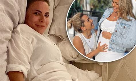 pregnant fiona falkiner reveals intimate details of her conception process
