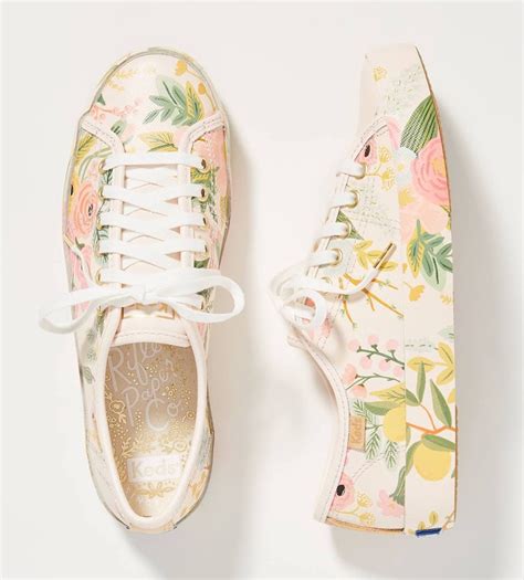 Keds Dropped New Rifle Paper Co Sneakers So Cute Theyre Like A Floral Feet Treat Lifestyle