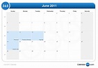 June 2011 Calendar