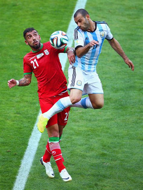 Javier Mascherano Photos Photos Argentina V Iran Group F 2014 Fifa World Cup Brazil Zimbio