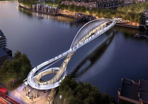 Design For New Foot And Cycle Bridge Across The London Thames Unveiled