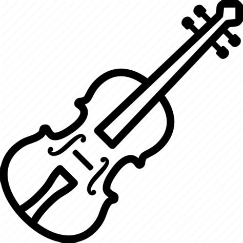 Classical Instrument Music String Violin Icon Download On Iconfinder