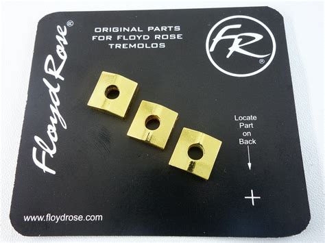 Floyd Rose Original Nut Clamping Blocks Gold Frncbgp