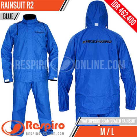 Jas Hujan RESPIRO RAINSUIT R2  Anti Air Waterproof 100%