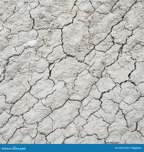 Dry Lifeless Land Texture Stock Image Image Of Broken 74151159