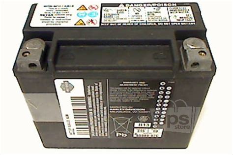Powerstar hd blue box battery. Harley Davidson 65989-97C Motorcycle Battery For Touring ...
