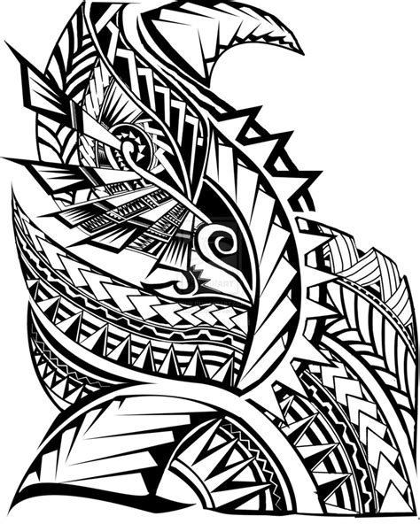 Samoan Tribal Designs Clipart Best