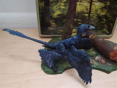 Microraptor With Forest Environment Accessory Pack Beasts Of The