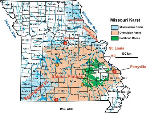 Missouri Sinkhole Map