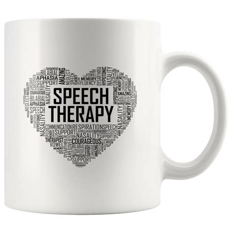 Speech Therapist Mug Slp Speech Therapy Mug Speech Therapist Etsy