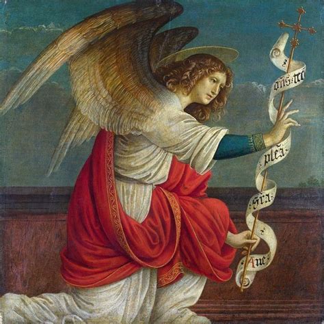The Annunciation The Angel Gabriel Gaudenzio Ferrari Angel