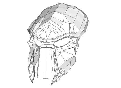 Algorithms of counting popular trends of our website offers to you see some popular coloring pages: Predator Mask Drawing at GetDrawings | Free download