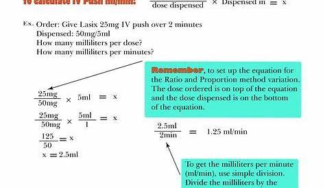 Paramedic Med Math Practice Worksheets With Answers