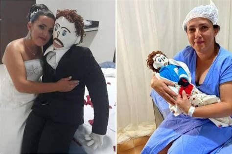 end of the world woman 37 marries rag doll made by her mother goes to honeymoon with him