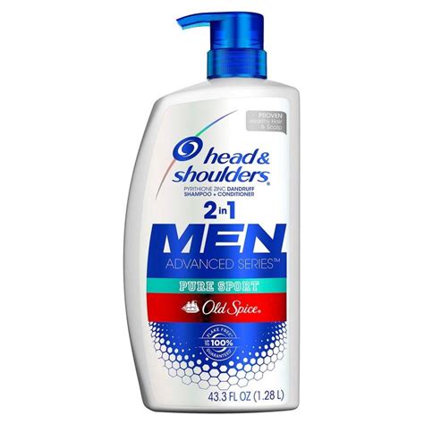 Head And Shoulders Men 2 In 1 Dandruff Shampoo And Conditioner Old Spice