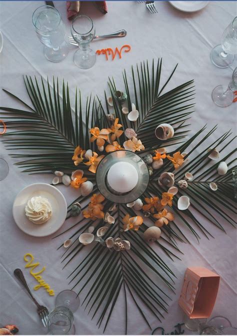 Awesome 115 Romantic Tropical Wedding Ideas Reception Centerpiece