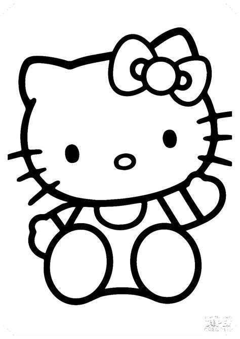 Pin On Dibujos De Hello Kitty Para Colorear