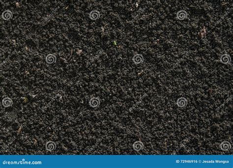 Black Soil Texture Stock Photo Image Of Agriculture 72946916