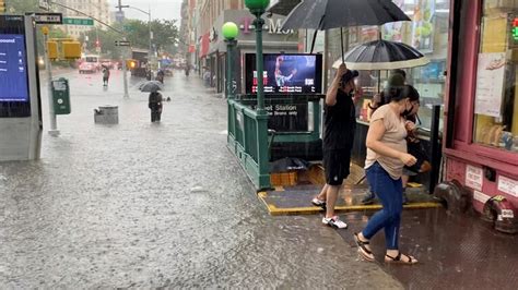 New York City Sees Flash Flood Risk After Repeated Deluges The