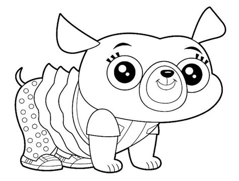 Cute Chip Coloring Page Free Printable Coloring Pages For Kids