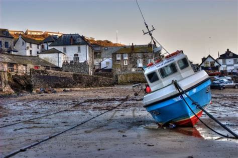 Low Tide At Port Isaac Cornwall Guide Images