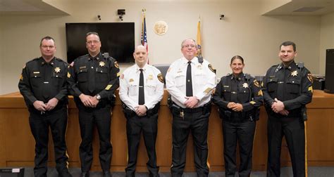 Six Sheriffs Officers Promoted In Middlesex County