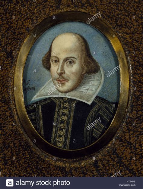 Portrait Of William Shakespeare 1564 1616 Ca 1865