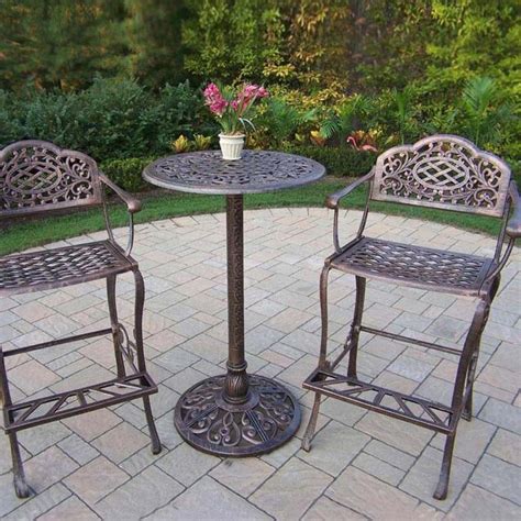 Cast aluminum patio furniture, here is essential information. On Sale! : Special Dining Area for Cast Aluminum Patio ...