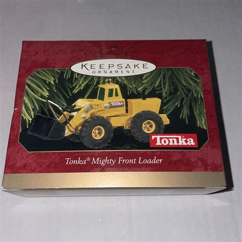 Vntg Nib1997 Hallmark Keepsake Ornament Tonka Diecast Metal Mighty Front Load Antique Price