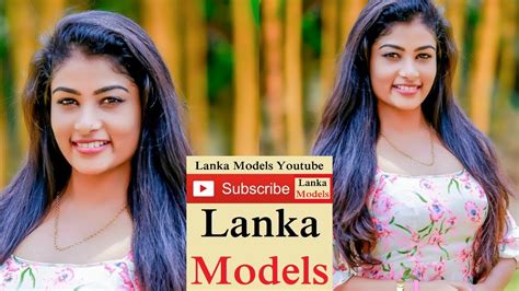 Ishani Wijethunga Sri Lankan Models Youtube