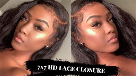 7x7 HD LACE CLOSURE REVIEW SIDARY HAIR NO LONGER RECOMMEND YouTube