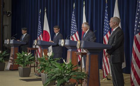 Mattis Tillerson Co Host Us Japan Security Consultative Committee