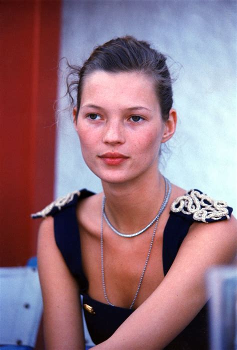 Kate Moss Early Modeling Career Started With Instructions To Look