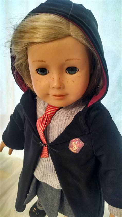 Doll Clothes Hermione Uniform Etsy American Girl Doll Costumes