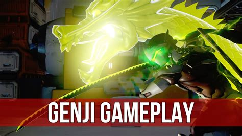 Overwatch Beta Genji Gameplay On Hollywood Youtube