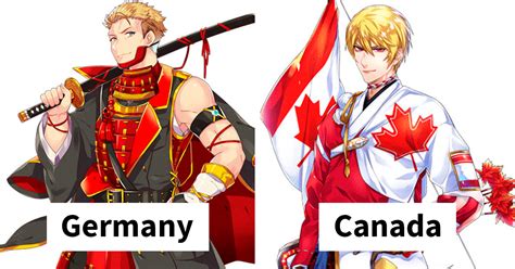 Japanese Artists Reimagine Countries And Their Flags As Anime