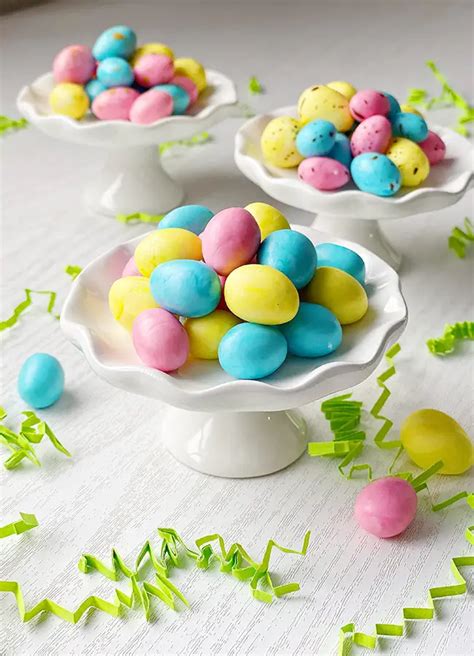 Marshmallow Candy Eggs Mini Easter Eggs Pastry Madness