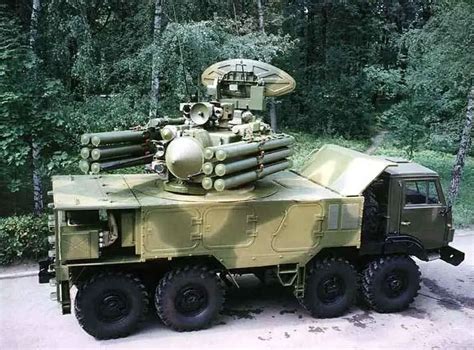 Pantsir S1 96k6 Short Range Anti Aircraft Gun Missile System Air