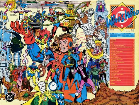 Whos Who 5 Dc Universe Legion Of Super Heroes George Perez Cover