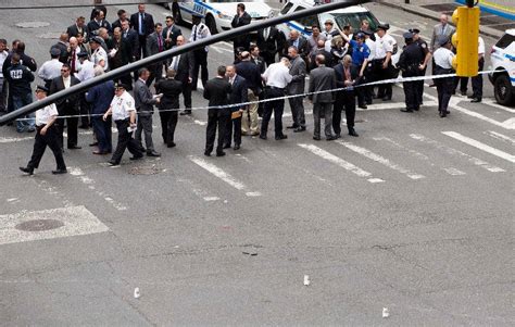 Police Shoot Man Apparently Wielding Hammer In New York City His