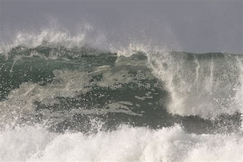 Detailed Breaking Wave Stock Photo Image Of Coast Closeup 171327820