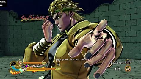 Dio Diego Brando Time Stop Interaction Youtube