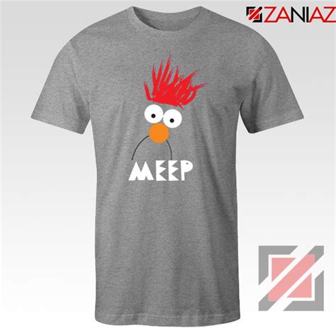 Beaker Muppet Meep Tshirt The Muppet Show Character Tee Shirts