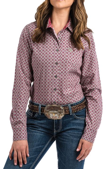 Cinch Button Up Rodeo Shirts Women Shirts