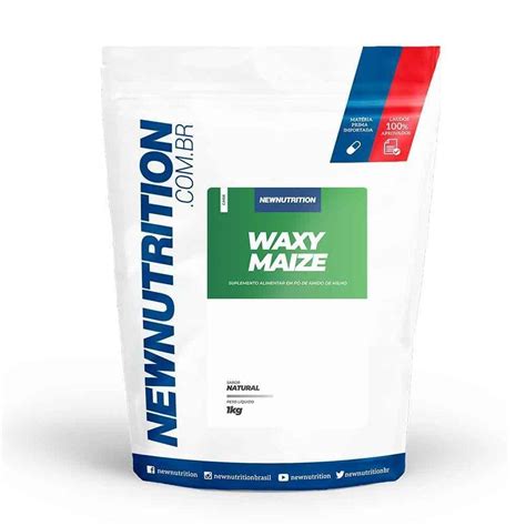 Carboidrato Waxy Maize 1kg Natural Newnutrition Natural Netshoes