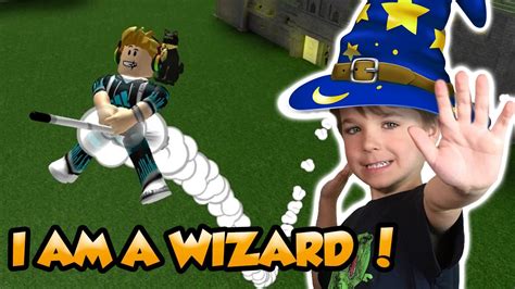 I Am A Wizard In Roblox 2 Player Tycoon Team With My Dad Youtube