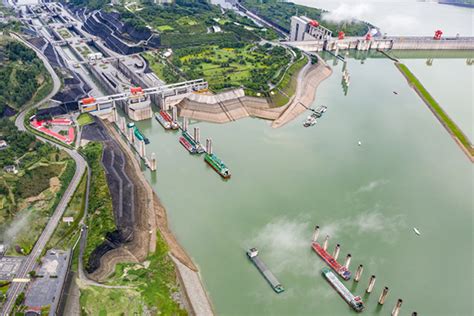 ship lock throughput at three gorges dam reaches 1 46b metric tons in 17 years