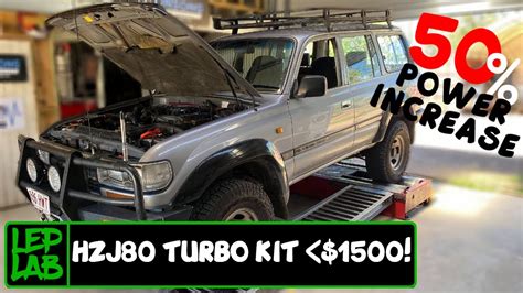 We Turbo A 1hz 80 Series Toyota Landcruiser In Less Than 2 Days For