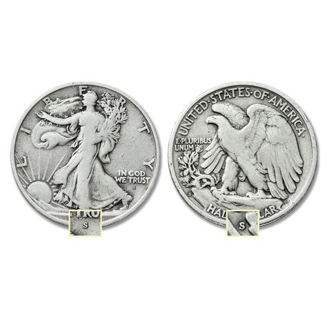 The 1917 Walking Liberty Mint Mark Set